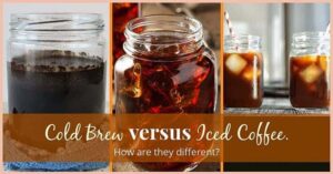 Cold Brew vs Iced Coffee Infographic