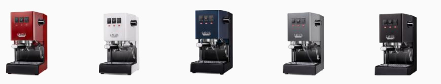 Gaggia Classic Now Available in Colour.