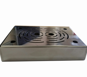 New stainless steel low profile drip tray available for Gaggia Classic.