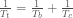 Rendered by QuickLaTeX.com frac{1}{T_{t}} = frac{1}{T_{b}} + frac{1}{T_{c}}